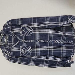 BKE Athletic fit long sleeve button down shirt Size Large